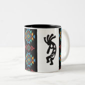 Alien of Human Kokopelli Two-Tone Coffee Mok (Voorkant rechts)
