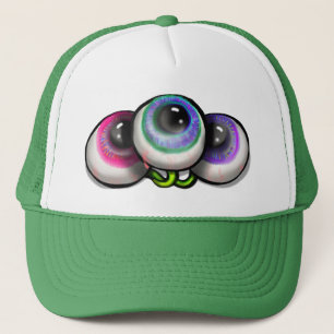 Alien Oogbollen Ruimtemonster Trucker Pet