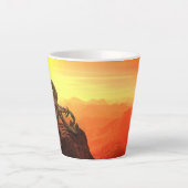 Alien op Mars Latte Mok (Voorkant)