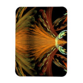 Alien Oranje Insect Magneet (Verticaal)