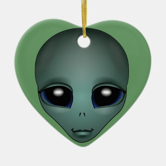 Alien Ornament Cute Alien Decorations Gifts (Voorkant)