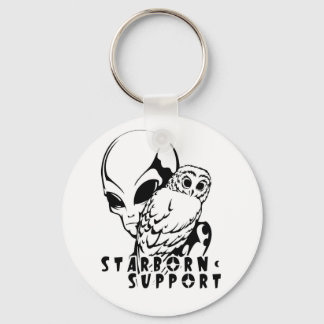 Alien Owl Sleutelhanger