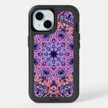 Alien Paarse Psychedelische Kaleidoscopische Manda