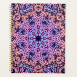 Alien Paarse Psychedelische Kaleidoscopische Manda Planner