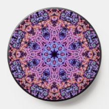 Alien Paarse Psychedelische Kaleidoscopische Manda