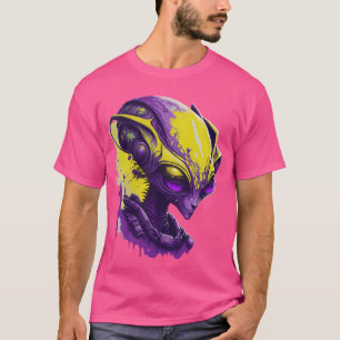 Alien Paarse T-shirt