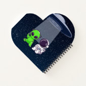 Alien & Paix terrestre sur un mini carnet (Dos)
