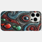 Alien Patterns onthult kosmische geheimen Case-Mate iPhone Case (Achterkant (horizontaal))