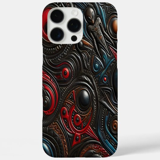Alien Patterns onthult kosmische geheimen Case-Mate iPhone Case (Achterkant)