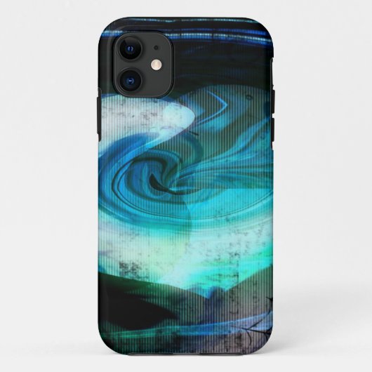 Alien Paysage Grunge iPhone 5 Coque (Dos)