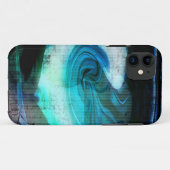 Alien Paysage Grunge iPhone 5 Coque (Dos (Horizontal))