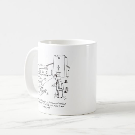 Alien Pea Adoration mug (Devant gauche)