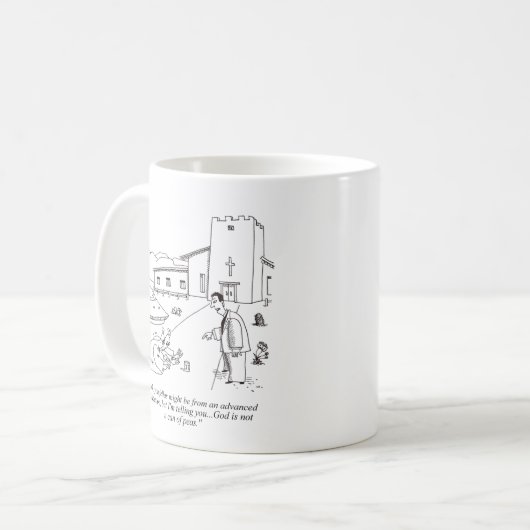 Alien Pea Adoration mug (Devant gauche)