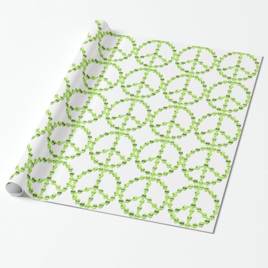 Alien Peace Cadeaupapier (Uitgerold)
