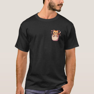 Alien Peace Pocket UFO Humor T-shirt