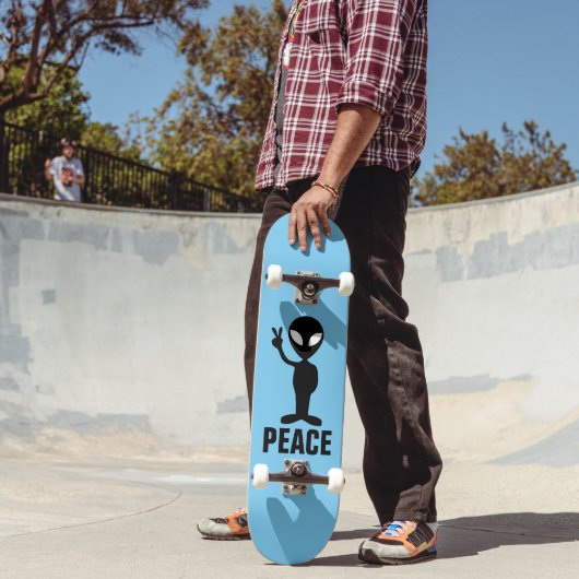ALIEN PEACE-skateboards Skateboard (Buiten 2)