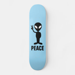 ALIEN PEACE-skateboards Skateboard