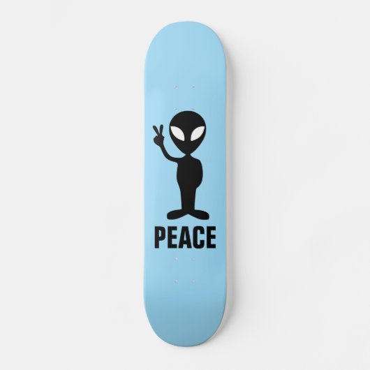 ALIEN PEACE-skateboards Skateboard (Voorkant)