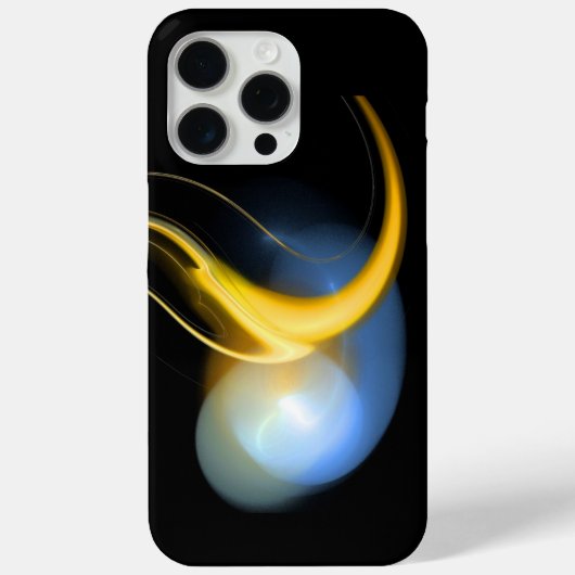 ALIEN PEARL Blue White Yellow Black Case-Mate iPhone Case (Achterkant)