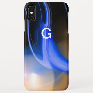 ALIEN PEARL MONOGRAM Abstract blauw iPhone XS Max Hoesje