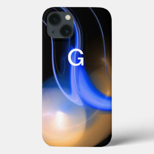 ALIEN PEARL-monogram paars iPhone 13 Hoesje