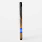 ALIEN PEARL-monogram paars Case-Mate iPhone Case (Achterkant/links)