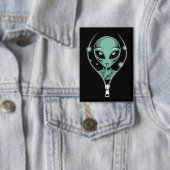 Alien Peeping Button (Insitu)