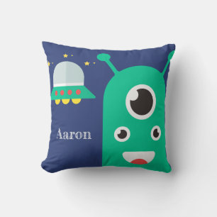 Alien Personnalisé - Oreiller de lancement de navi