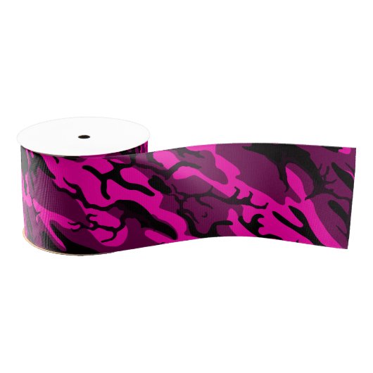 Alien Pink Camo Grosgrain Lint (Spoel)