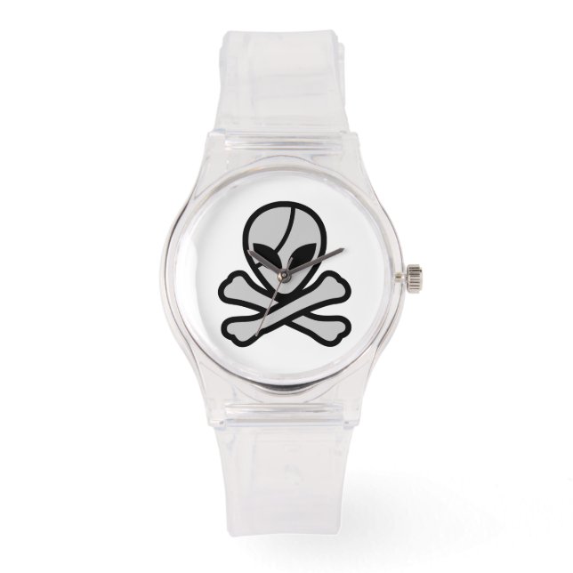 Alien Pirate Horloge (Voorkant)