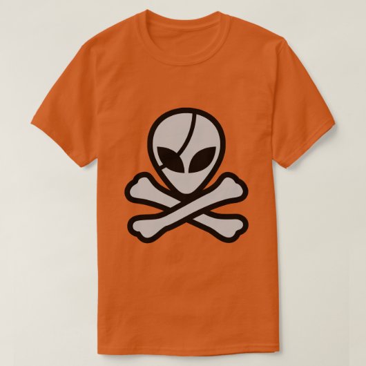 Alien Pirate T-shirt (Design voorkant)