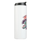 Alien Pizza Thermosbeker (Gedraaid links)