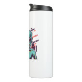 Alien Pizza Thermosbeker (Geroteerd rechts)