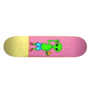 Alien Pizza van @TheAstroBoss Skateboard