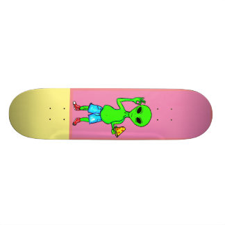 Alien Pizza van @TheAstroBoss Skateboard