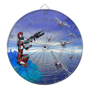 Alien Planeet Dartbord