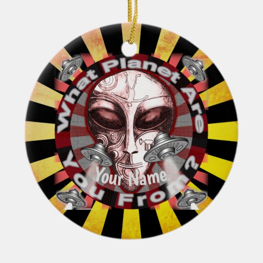 Alien Planet ornament (Voorkant)