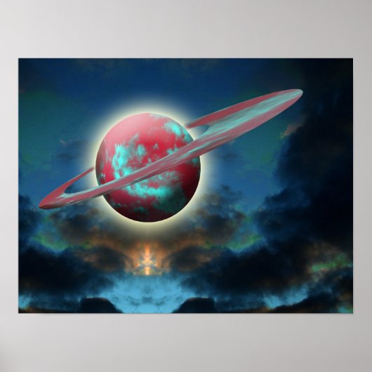 Alien Planet Poster (Voorkant)