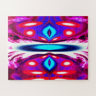 Alien planet splashdown space travel art legpuzzel