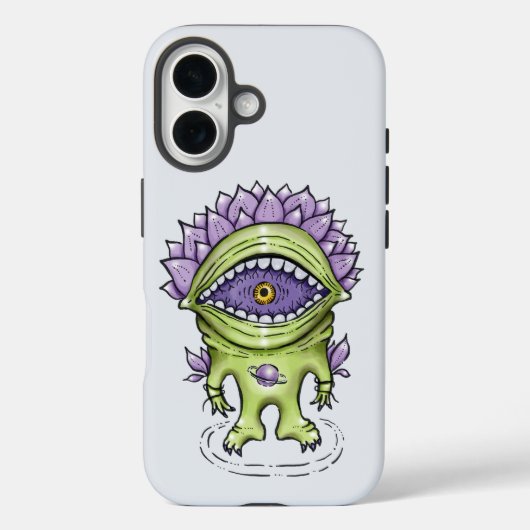 Alien Plant - Raar astronaut schepsel Case-Mate iPhone Case (Achterkant)