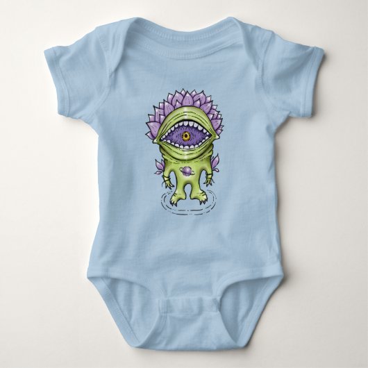Alien Plant - Raar astronaut schepsel Romper (Voorkant)