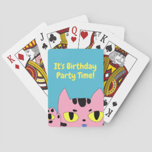 Alien Pocket Cat Pokerkaarten