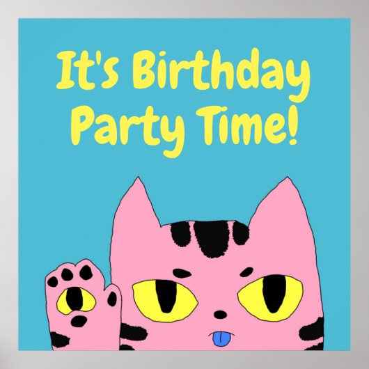 Alien Pocket Cat Poster (Voorkant)