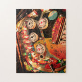 Alien Poker Pinball Puzzle Legpuzzel (Verticaal)