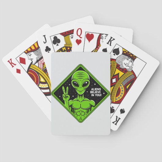 Alien. Pokerkaarten (Achterkant)