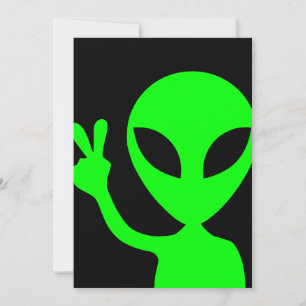 Alien Portrait Kaart