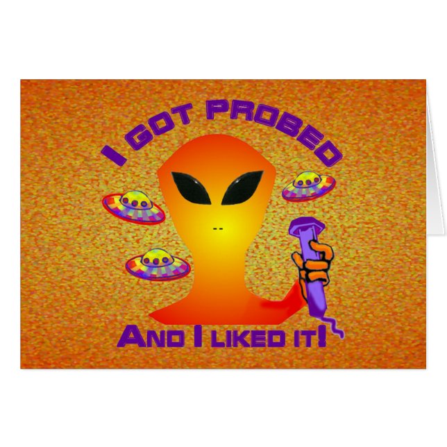 Alien Probe (Voorkant Horizontaal)