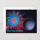 Alien Probe Briefkaart (Voorkant / Achterkant)