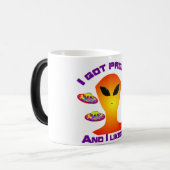 Alien Probe Magische Mok (Voorkant links)