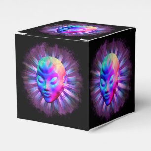 Alien Psychedelische Meditatie Bedankdoosjes